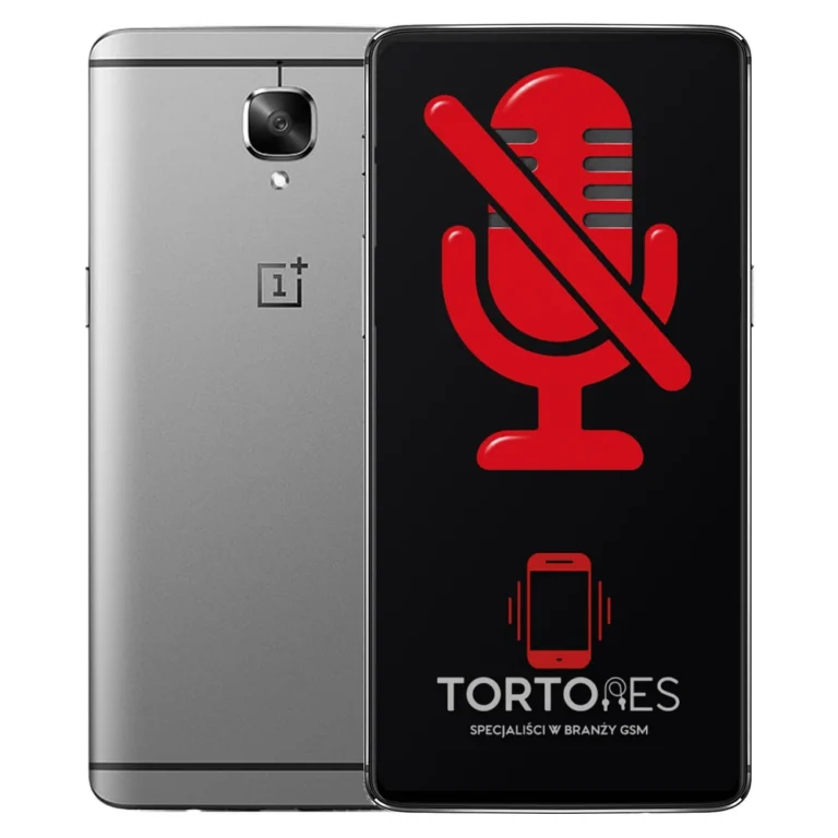 OnePlus 3 z symbolem mikrofonu - naprawa mikrofonu