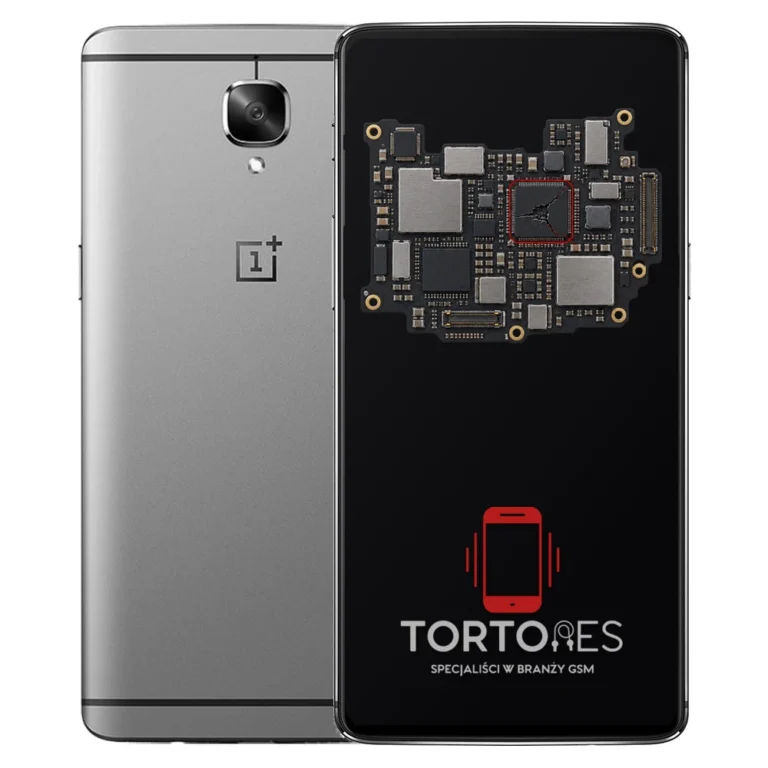OnePlus 3 z ilustracją płyty głównej - naprawa płyty głównej