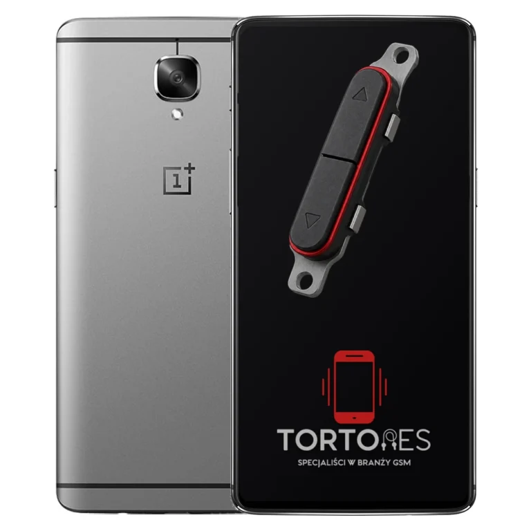 OnePlus 3 z symbolem przycisków - naprawa przycisków włączania i głośności