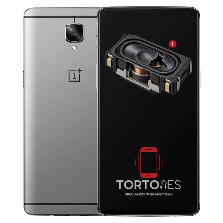 OnePlus 3 z symbolem głośnika multimedialnego - wymiana głośnika multimedialnego