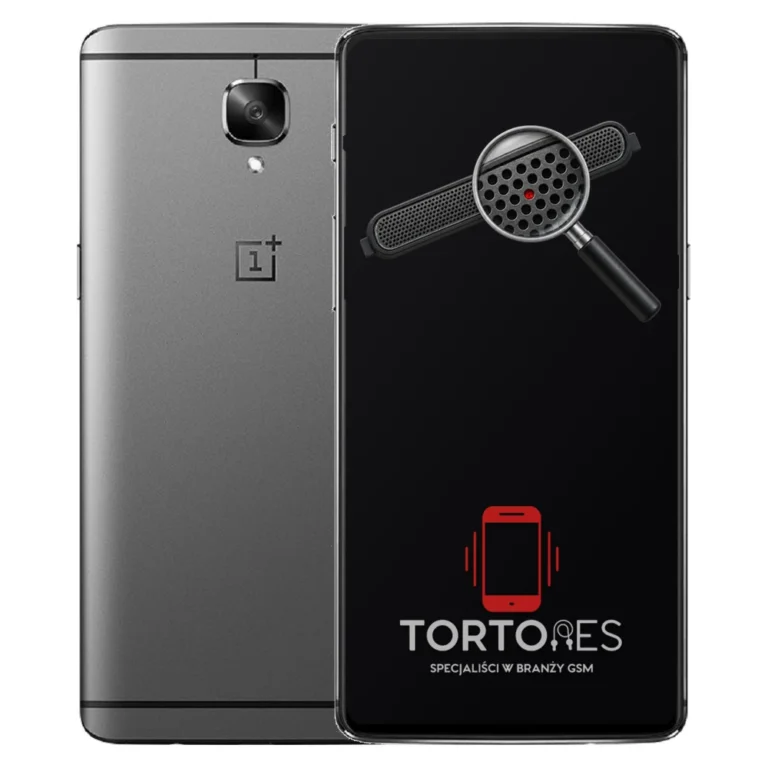OnePlus 3T z symbolem głośnika rozmów - wymiana głośnika rozmów