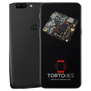 OnePlus 5 z ilustracją zalania - czyszczenie po zalaniu
