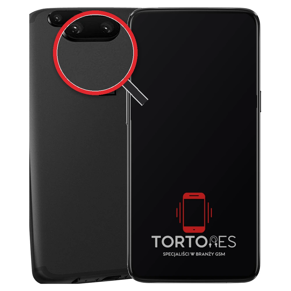 OnePlus 5 z lupą na tylnych aparatach - wymiana tylnej kamery