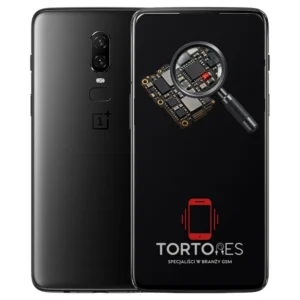 OnePlus 6 z symbolem diagnostyki - diagnoza telefonu