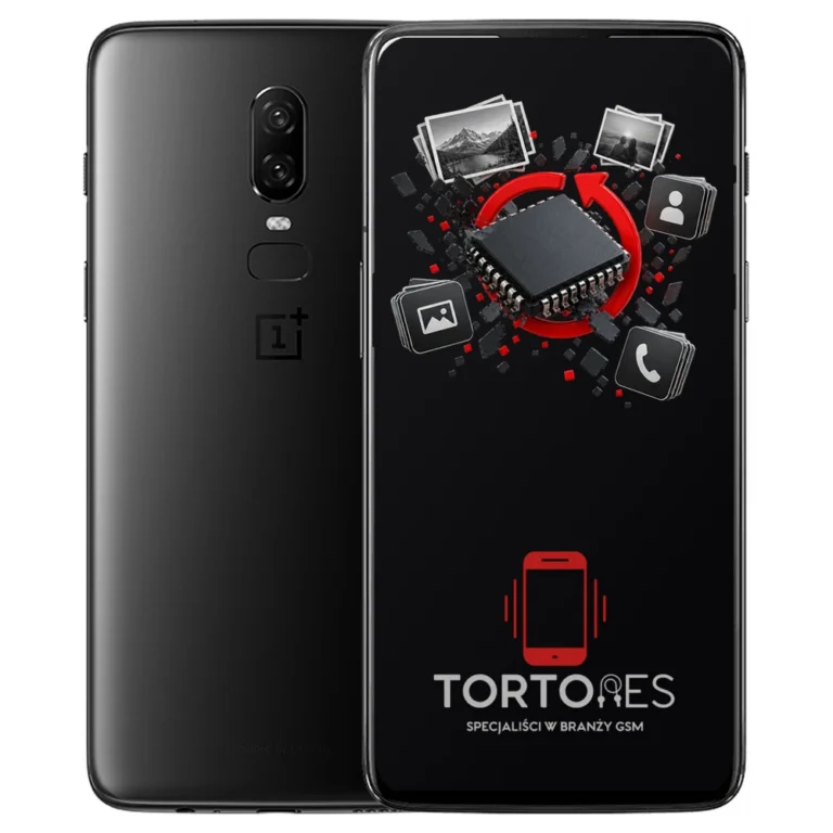 OnePlus 6 z ilustracją odzyskiwania danych - odzyskiwanie danych