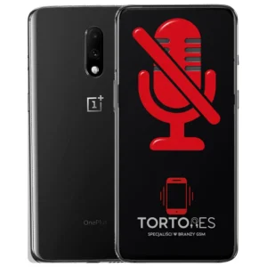 OnePlus 7 z symbolem mikrofonu - naprawa mikrofonu