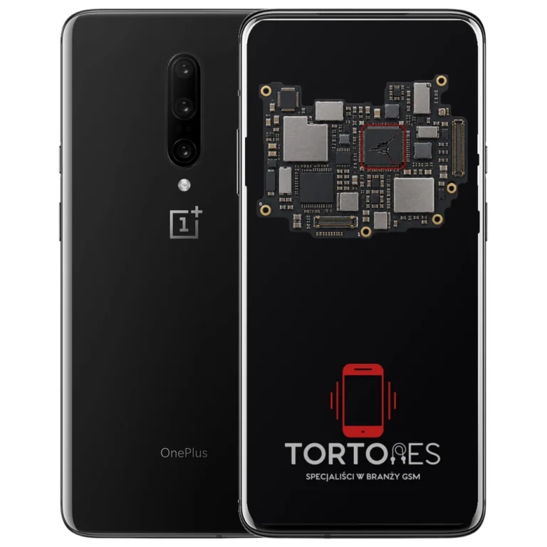 OnePlus 7 Pro z ilustracją płyty głównej - naprawa płyty głównej