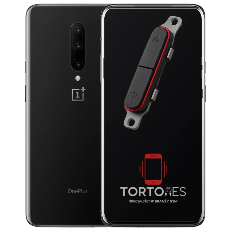 OnePlus 7 Pro z symbolem przycisków - naprawa przycisków włączania i głośności