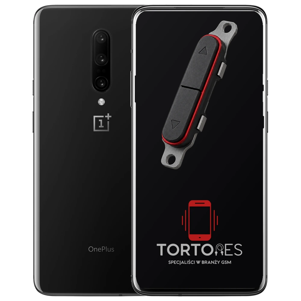 OnePlus 7 Pro z symbolem przycisków - naprawa przycisków włączania i głośności