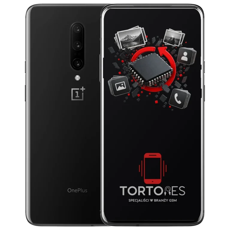 OnePlus 7 Pro z ilustracją odzyskiwania danych - odzyskiwanie danych