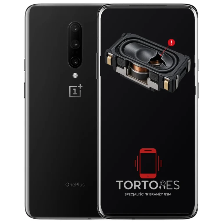 OnePlus 7 Pro z symbolem głośnika multimedialnego - wymiana głośnika multimedialnego