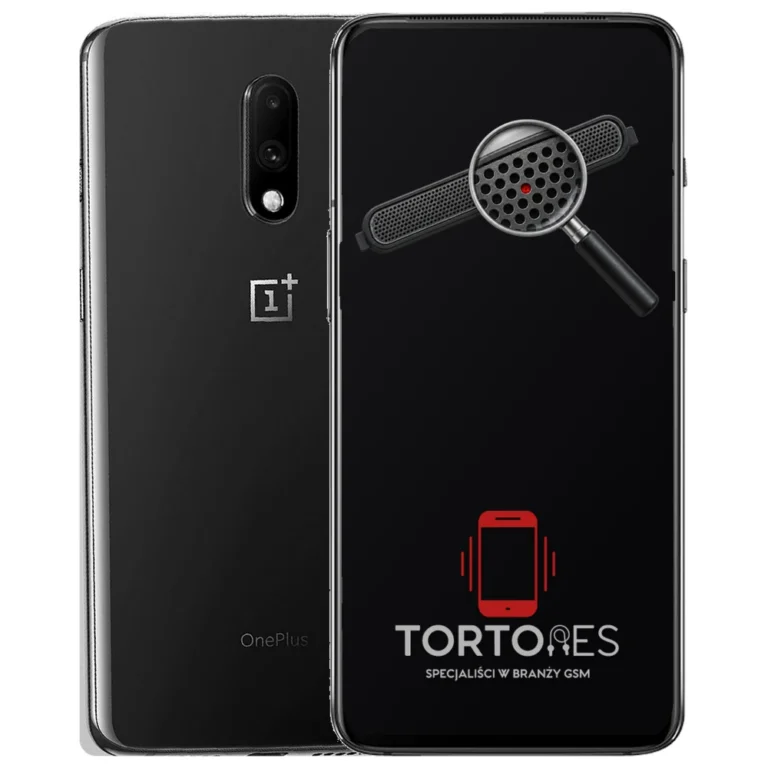 OnePlus 7 z symbolem głośnika rozmów - wymiana głośnika rozmów
