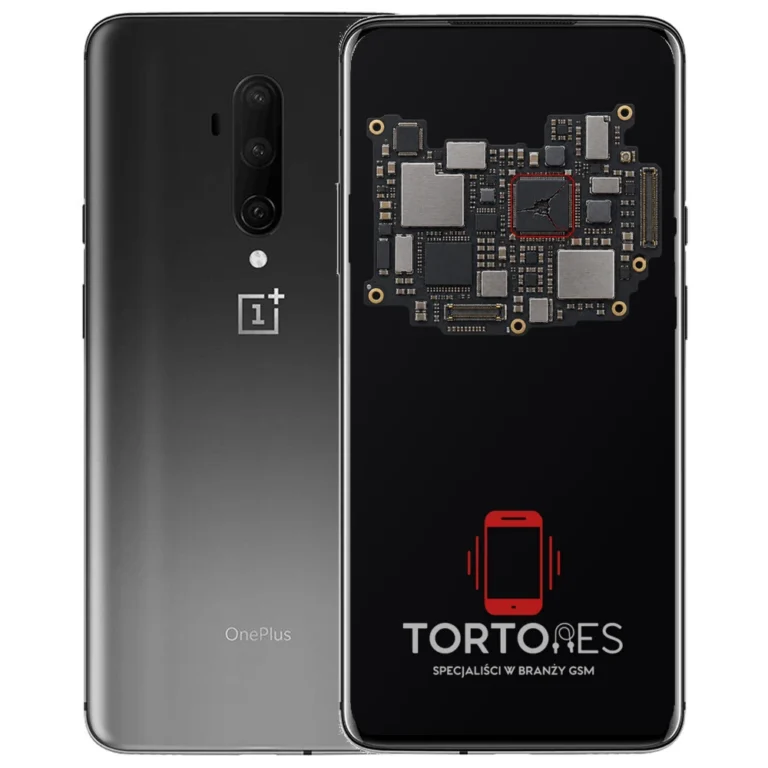 OnePlus 7T Pro z ilustracją płyty głównej - naprawa płyty głównej