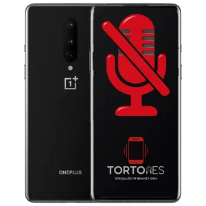 OnePlus 8 z symbolem mikrofonu - naprawa mikrofonu