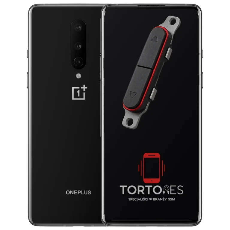 OnePlus 8 z symbolem przycisków - naprawa przycisków włączania i głośności