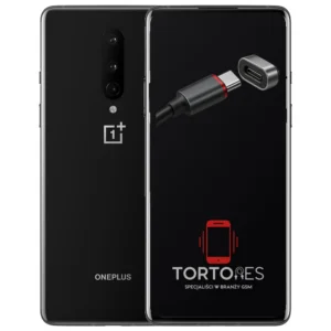 OnePlus 8 z ilustracją złącza ładowania - naprawa złącza ładowania