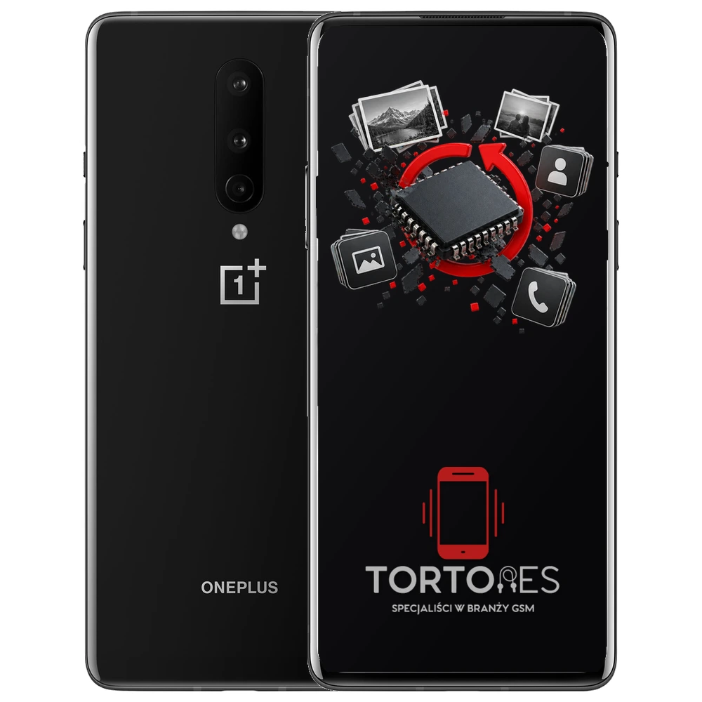 OnePlus 8 z ilustracją odzyskiwania danych - odzyskiwanie danych