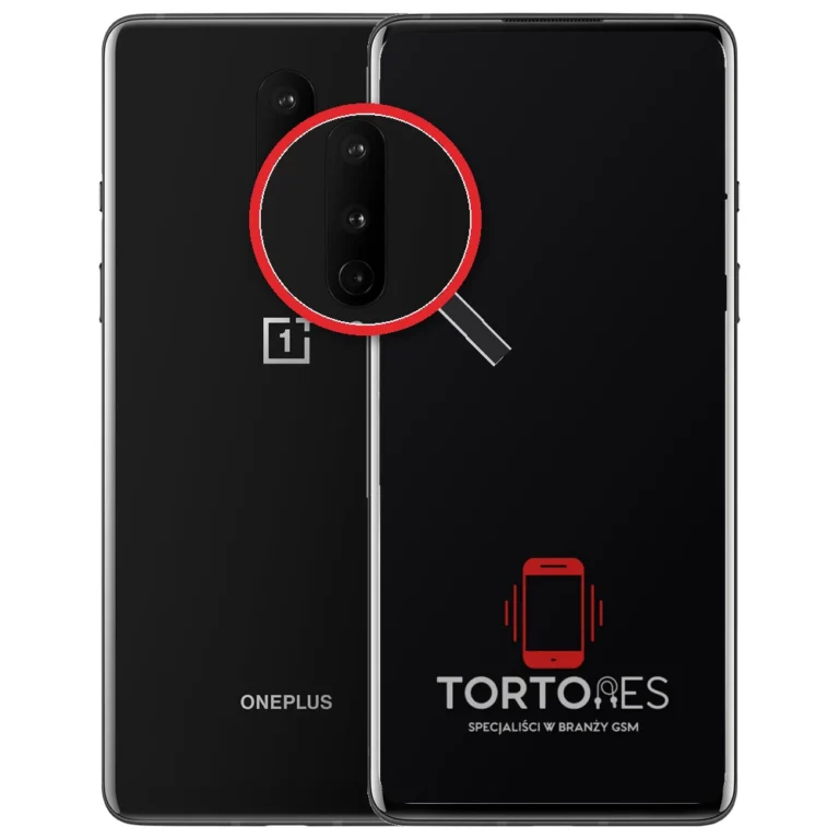 OnePlus 8 z lupą na tylnych aparatach - wymiana tylnej kamery