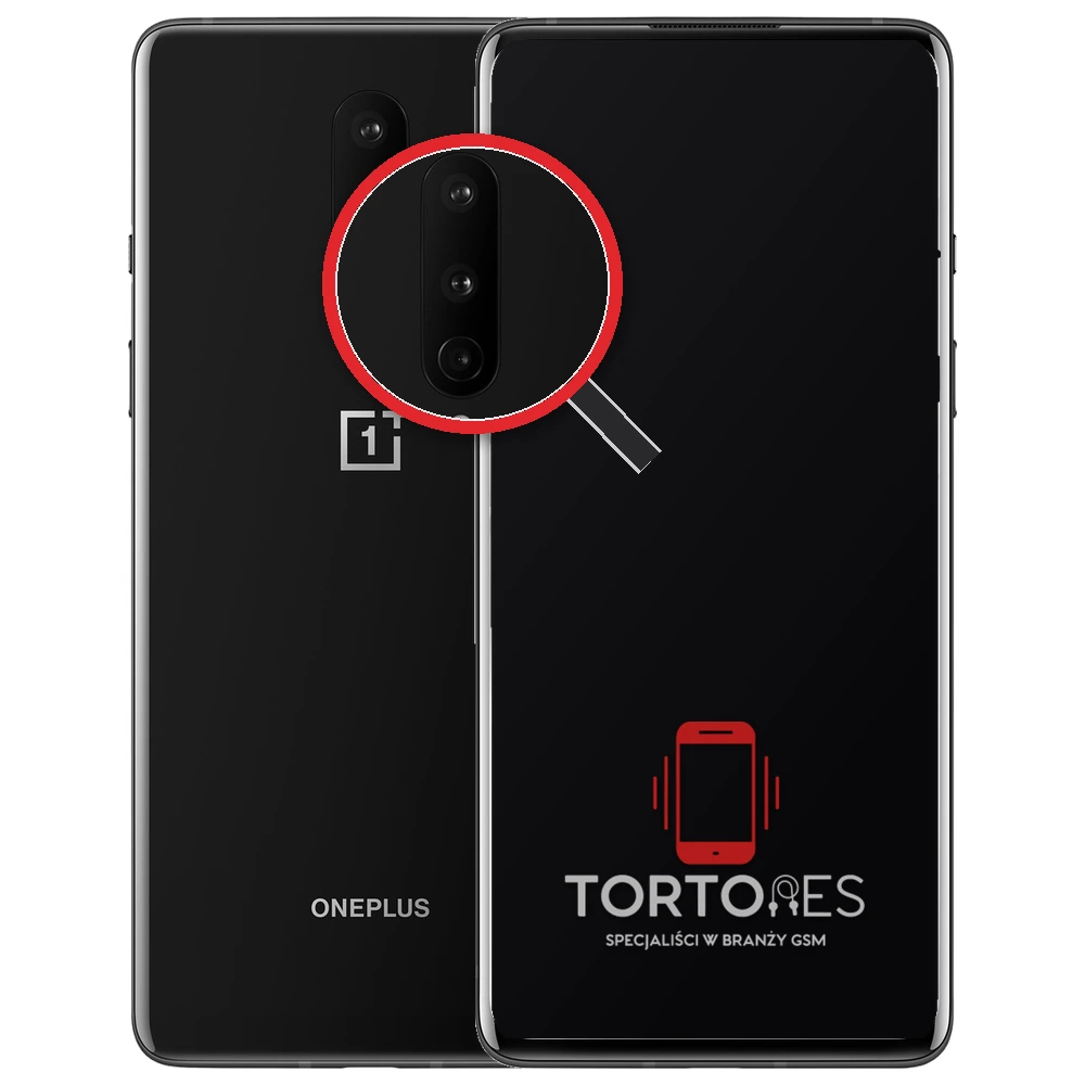 OnePlus 8 z lupą na tylnych aparatach - wymiana tylnej kamery
