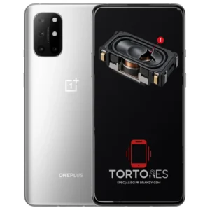 OnePlus 8T z symbolem głośnika multimedialnego - wymiana głośnika multimedialnego
