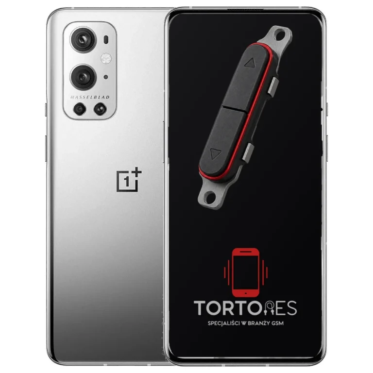 OnePlus 9 Pro z symbolem przycisków - naprawa przycisków włączania i głośności