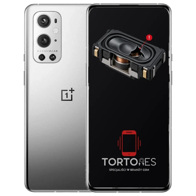 OnePlus 9 Pro z symbolem głośnika multimedialnego - wymiana głośnika multimedialnego