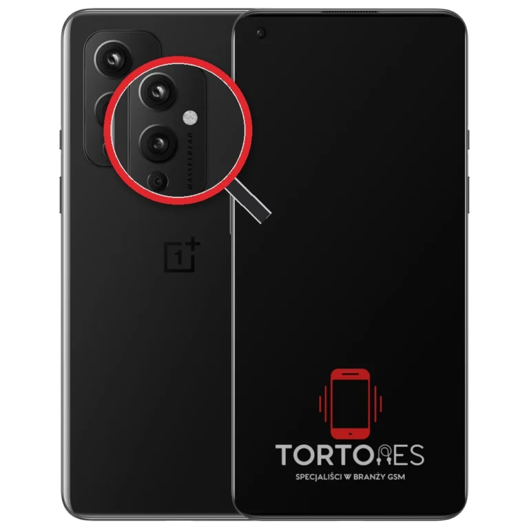 OnePlus 9 z lupą na tylnych aparatach - wymiana tylnej kamery
