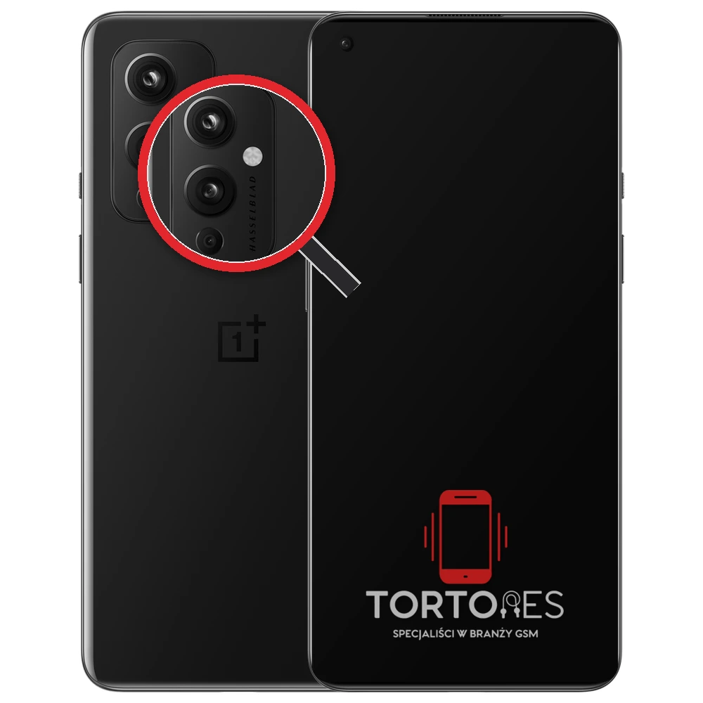 OnePlus 9 z lupą na tylnych aparatach - wymiana tylnej kamery