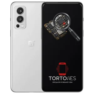 OnePlus Nord 2 5G z symbolem diagnostyki - diagnoza telefonu