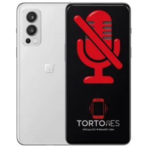 OnePlus Nord 2 5G z symbolem mikrofonu - naprawa mikrofonu