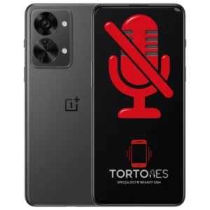 OnePlus Nord 2T 5G z symbolem mikrofonu - naprawa mikrofonu