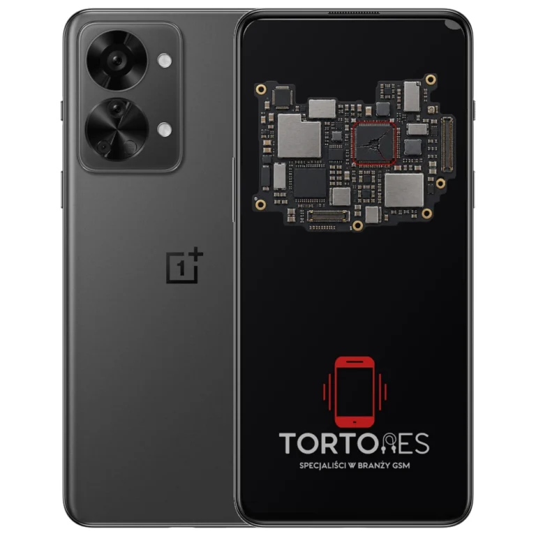 OnePlus Nord 2T 5G z ilustracją płyty głównej - naprawa płyty głównej