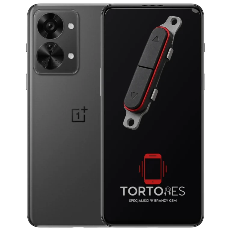 OnePlus Nord 2T 5G z symbolem przycisków - naprawa przycisków włączania i głośności
