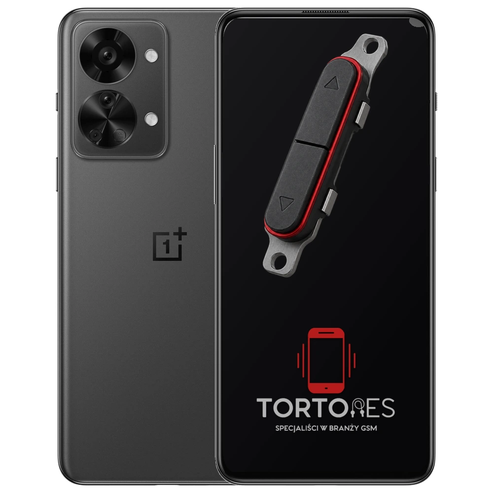OnePlus Nord 2T 5G z symbolem przycisków - naprawa przycisków włączania i głośności