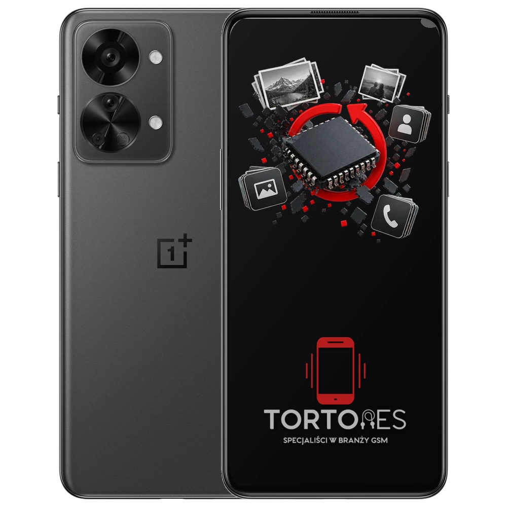 OnePlus Nord 2T 5G z ilustracją odzyskiwania danych - odzyskiwanie danych