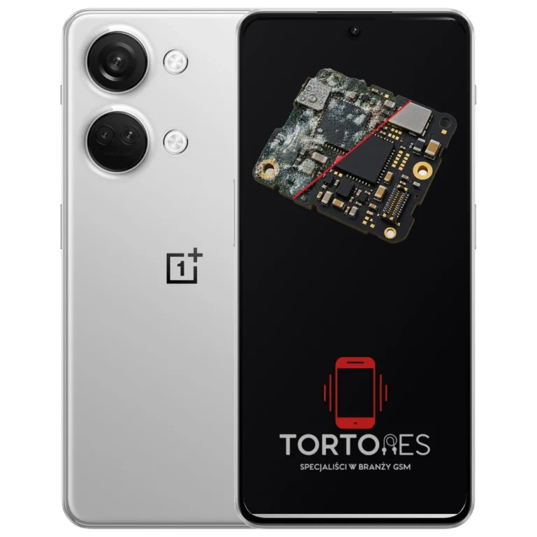 OnePlus Nord 3 5G z ilustracją zalania - czyszczenie po zalaniu