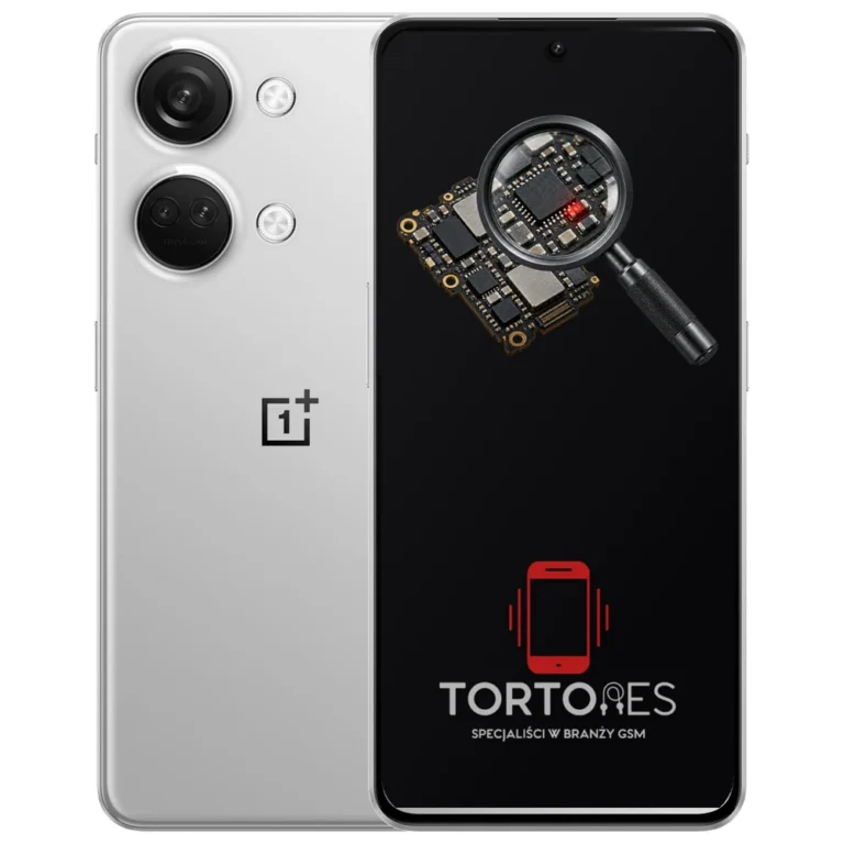 OnePlus Nord 3 5G z symbolem diagnostyki - diagnoza telefonu