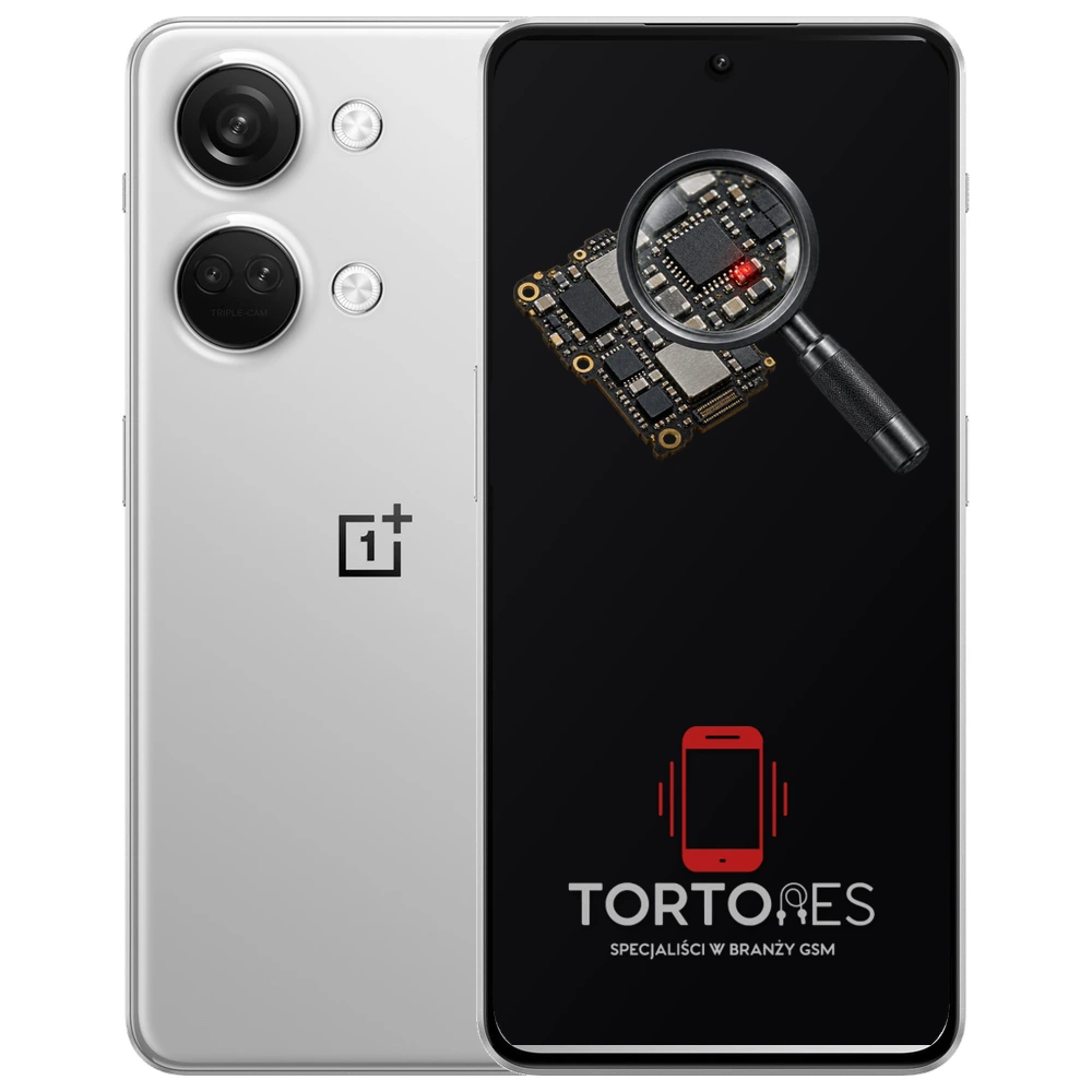 OnePlus Nord 3 5G z symbolem diagnostyki - diagnoza telefonu