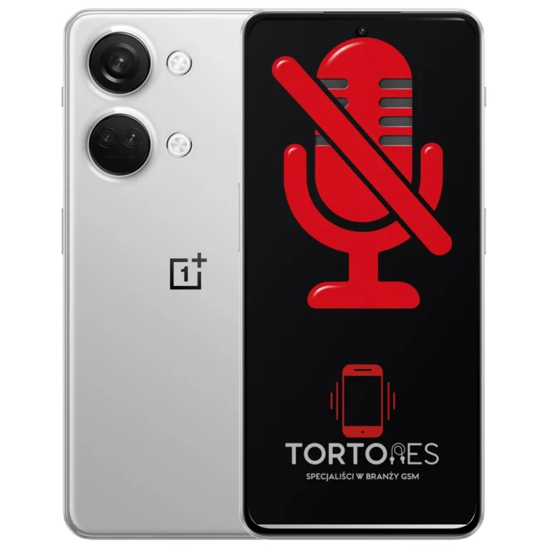 OnePlus Nord 3 5G z symbolem mikrofonu - naprawa mikrofonu