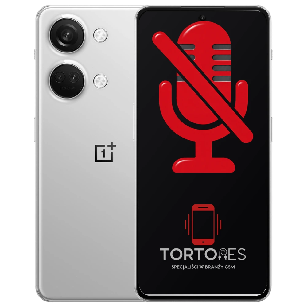OnePlus Nord 3 5G z symbolem mikrofonu - naprawa mikrofonu