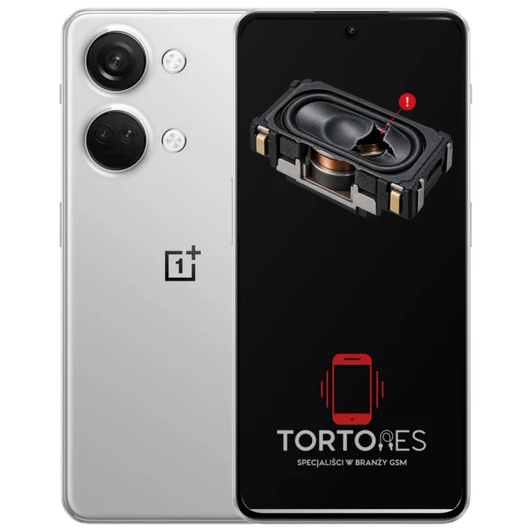 OnePlus Nord 3 5G z symbolem głośnika multimedialnego - wymiana głośnika multimedialnego