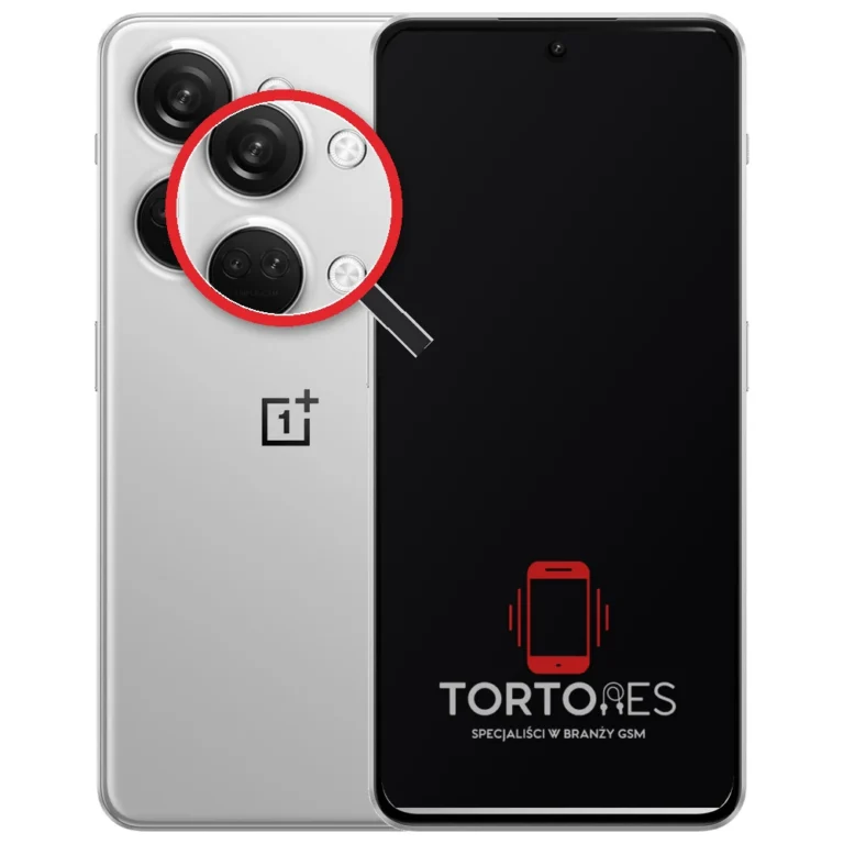 OnePlus Nord 3 5G z lupą na tylnych aparatach - wymiana tylnej kamery