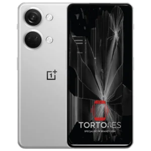 OnePlus Nord 3 5G z ilustracją pękniętego wyświetlacza - wymiana zbitego wyświetlacza