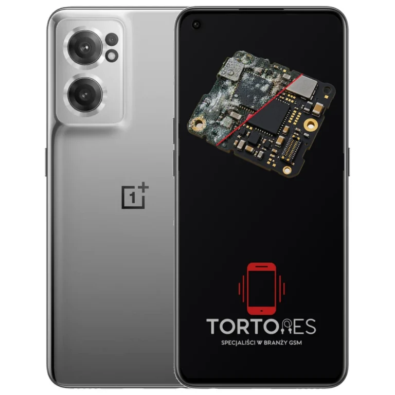 OnePlus Nord CE 2 5G z ilustracją zalania - czyszczenie po zalaniu