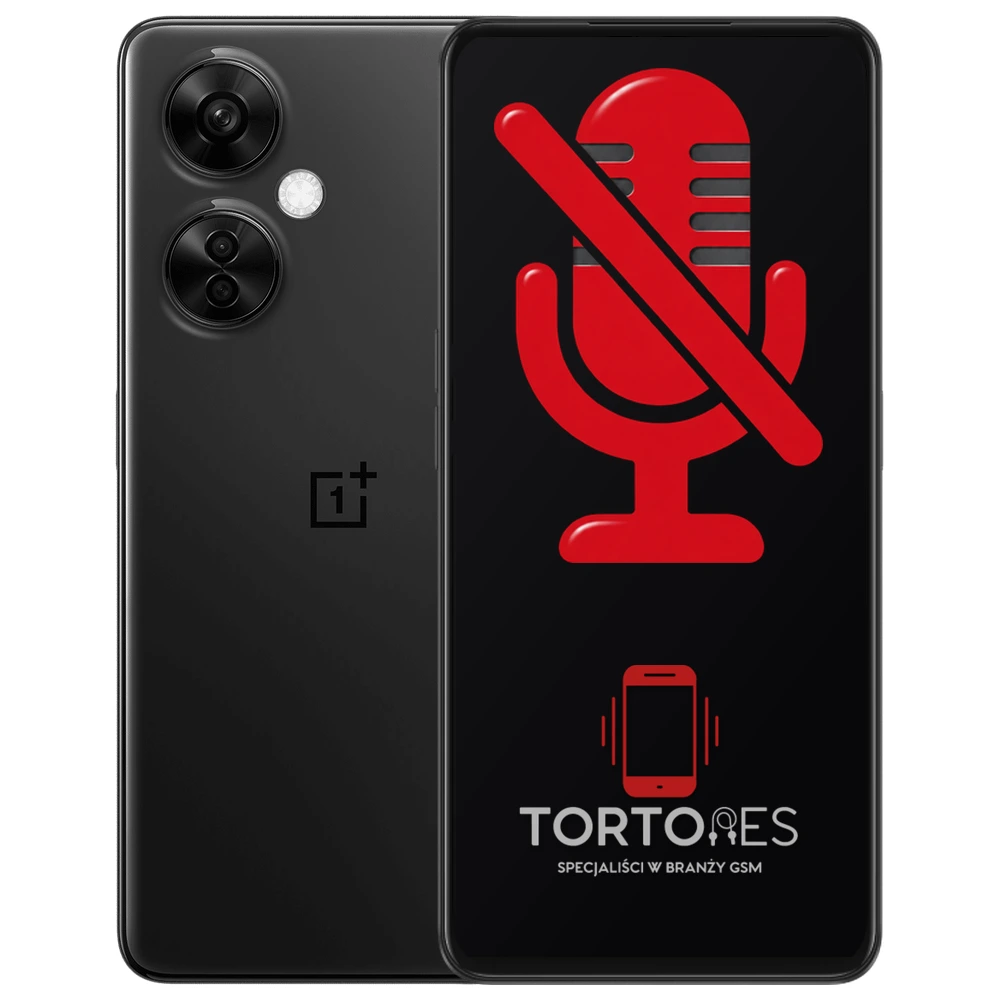 OnePlus Nord CE 3 Lite 5G z symbolem mikrofonu - naprawa mikrofonu