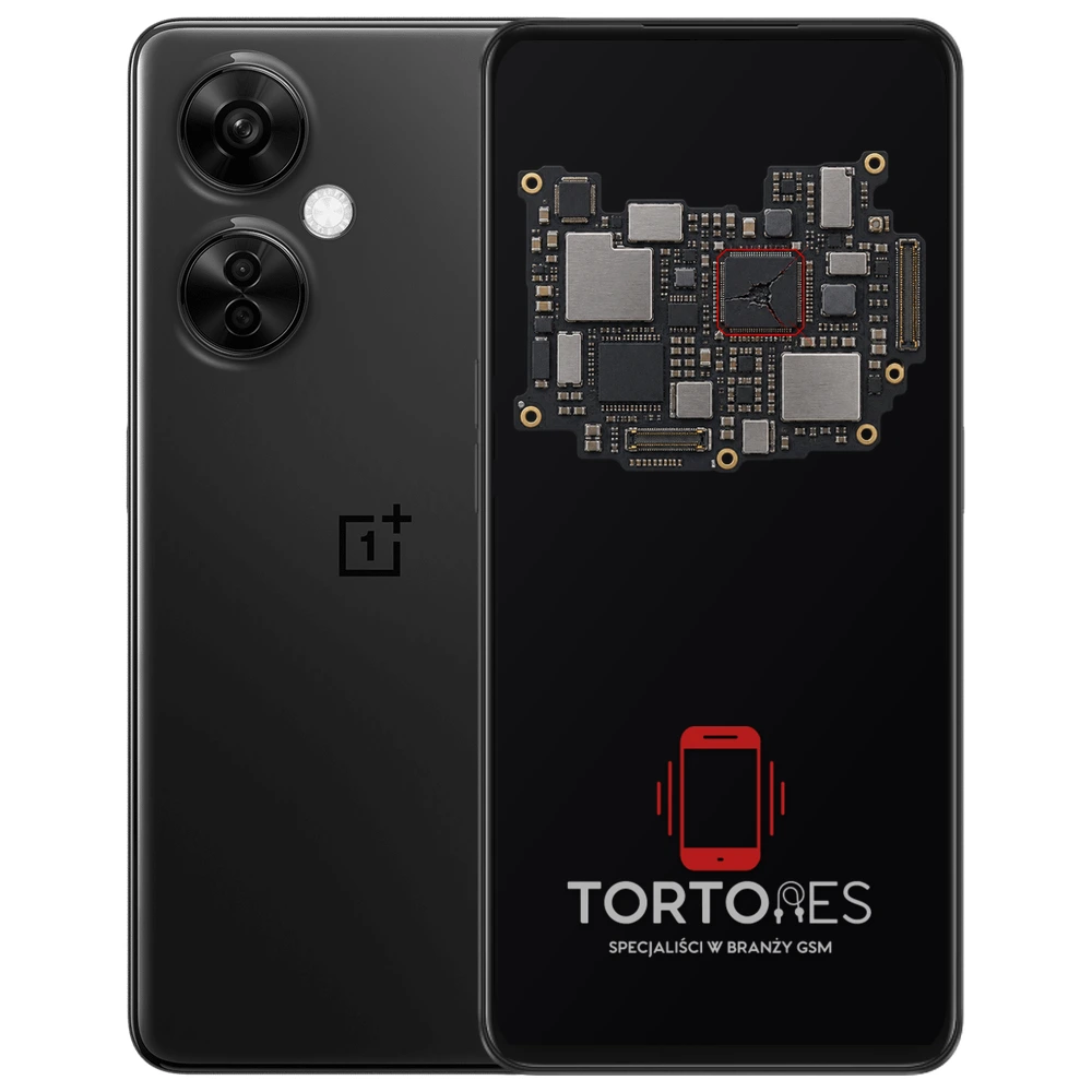 OnePlus Nord CE 3 Lite 5G z ilustracją płyty głównej - naprawa płyty głównej