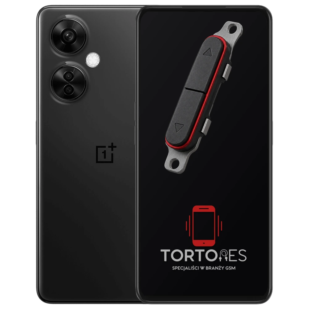 OnePlus Nord CE 3 Lite 5G z symbolem przycisków - naprawa przycisków włączania i głośności
