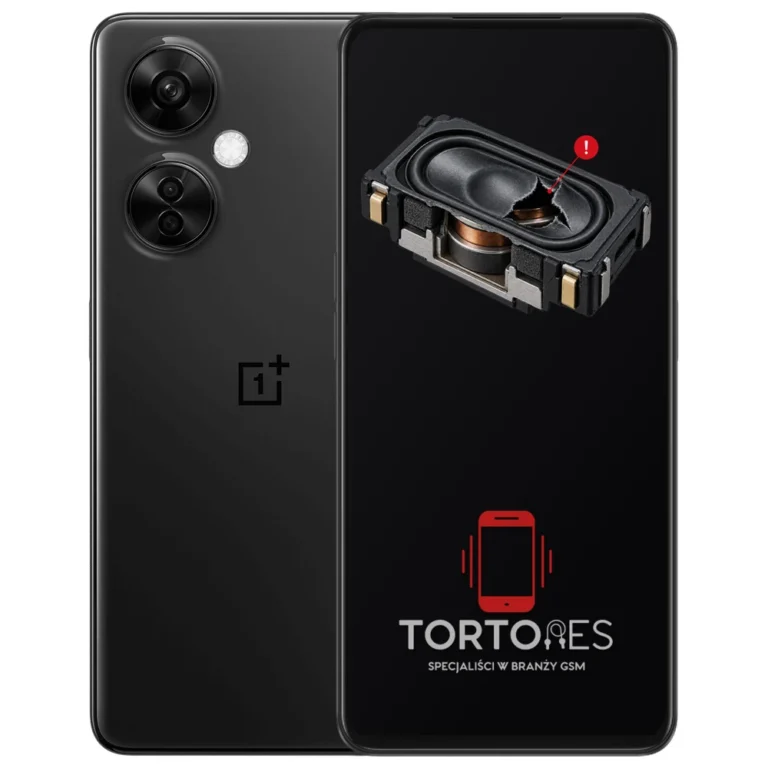 OnePlus Nord CE 3 Lite 5G z symbolem głośnika multimedialnego - wymiana głośnika multimedialnego