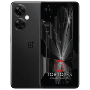 OnePlus Nord CE 3 Lite 5G z ilustracją pękniętego wyświetlacza - wymiana zbitego wyświetlacza