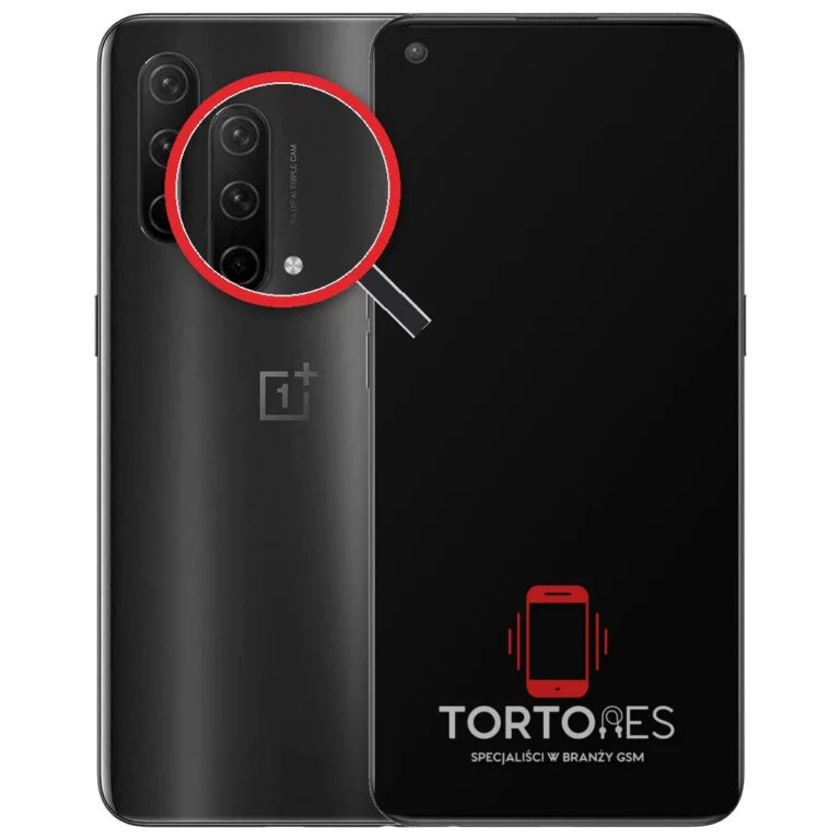OnePlus Nord CE 5G z lupą na tylnych aparatach - wymiana tylnej kamery